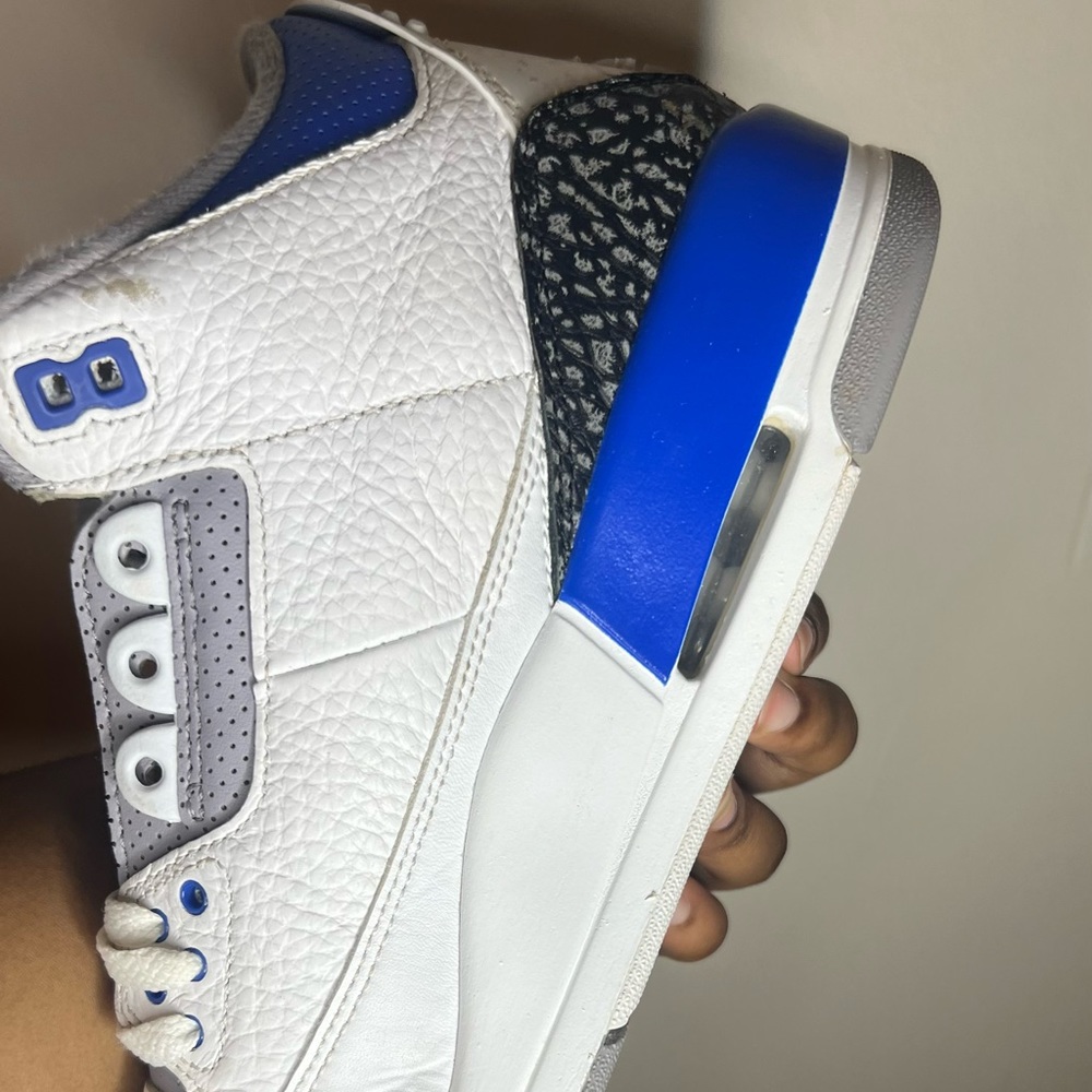 racer blue 3s